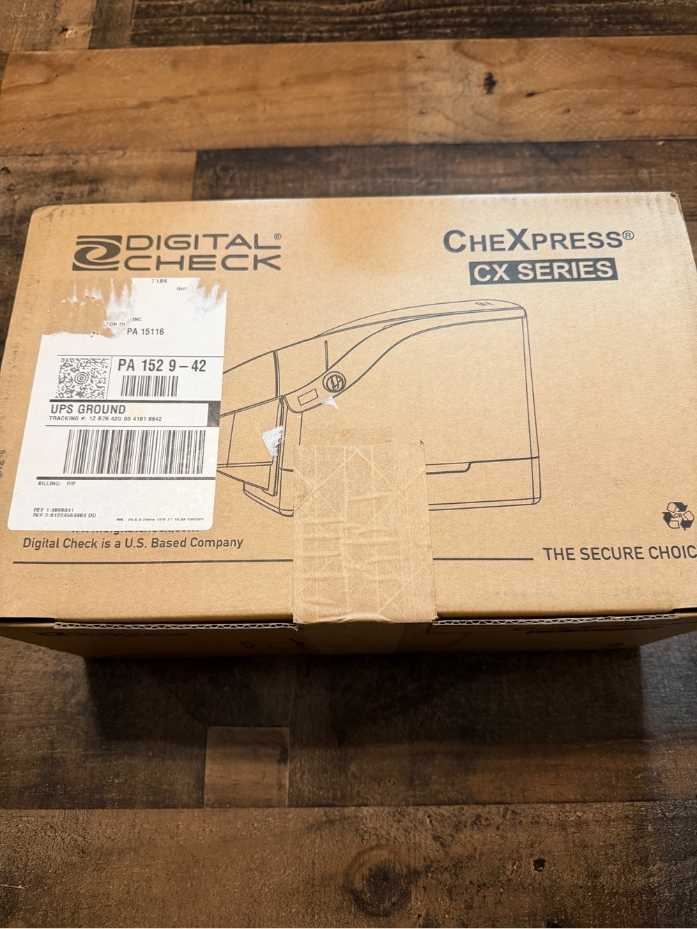 Digital Check CheXpress 30 InkJet Check Scanner - Picture 2 of 3